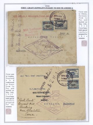 BOLIVIA - AIR MAIL – sheet 59