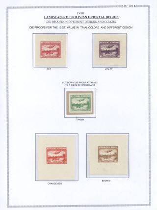BOLIVIA - AIR MAIL – sheet 61