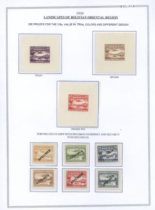 BOLIVIA - AIR MAIL – sheet 62