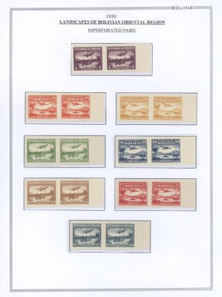 BOLIVIA - AIR MAIL – sheet 64