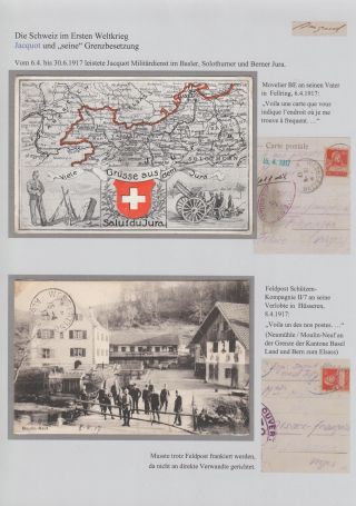 SWITZERLAND IN THE FIRST WORLD WAR – sheet 15