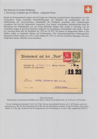 DIE SCHWEIZ IM ERSTEN WELTKRIEG – Blatt 20