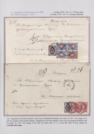 EINGESCHRIEBEN IN ZARISTISCHEN RUSSLAND – Blatt 4
