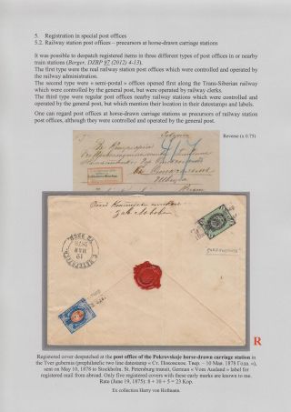 REGISTRATION IN CZARISTIC RUSSIA – sheet 87