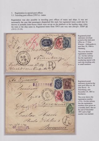 REGISTRATION IN CZARISTIC RUSSIA – sheet 97
