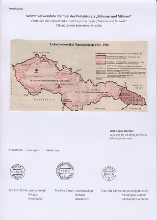 POŠTOVNÍ RAZÍTKA V ČECHÁCH A NA MORAVĚ V POVÁLEČNÉM OBDOBÍ PO OSVOBOZENÍ 1945 – list 14