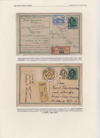 HRADCANY - POSTAL USE OF THE FIRST DRAWING – sheet 39