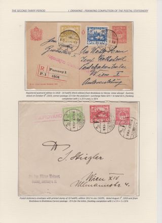 HRADCANY - POSTAL USE OF THE FIRST DRAWING – sheet 90