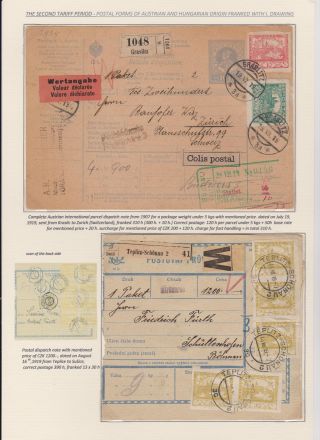 HRADCANY - POSTAL USE OF THE FIRST DRAWING – sheet 101