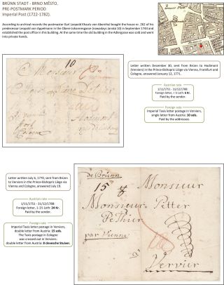 POŠTOVNÍ HISTORIE BRNA DO ROKU 1875 – list 5