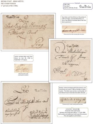 POŠTOVNÍ HISTORIE BRNA DO ROKU 1875 – list 8