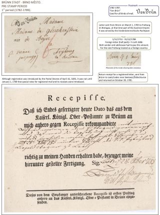 POŠTOVNÍ HISTORIE BRNA DO ROKU 1875 – list 9