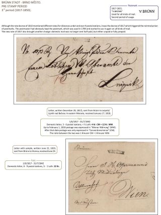 POŠTOVNÍ HISTORIE BRNA DO ROKU 1875 – list 16