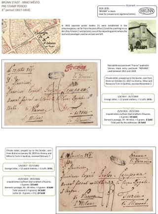 POŠTOVNÍ HISTORIE BRNA DO ROKU 1875 – list 20