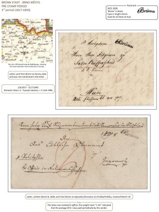 POŠTOVNÍ HISTORIE BRNA DO ROKU 1875 – list 21