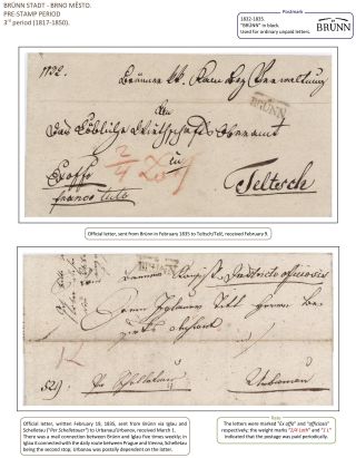 POŠTOVNÍ HISTORIE BRNA DO ROKU 1875 – list 26