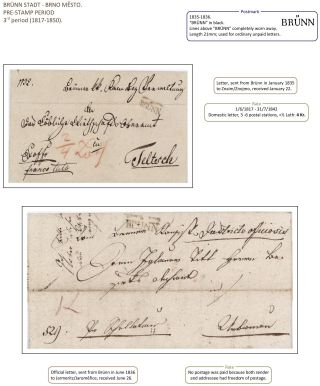 POŠTOVNÍ HISTORIE BRNA DO ROKU 1875 – list 27