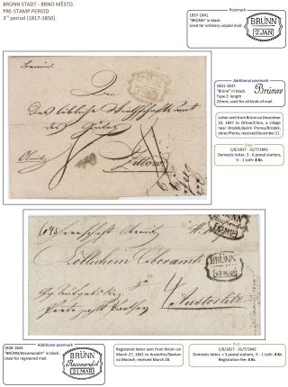 POŠTOVNÍ HISTORIE BRNA DO ROKU 1875 – list 32