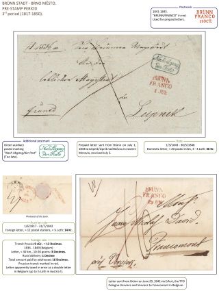 POŠTOVNÍ HISTORIE BRNA DO ROKU 1875 – list 42