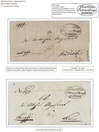 POŠTOVNÍ HISTORIE BRNA DO ROKU 1875 – list 44