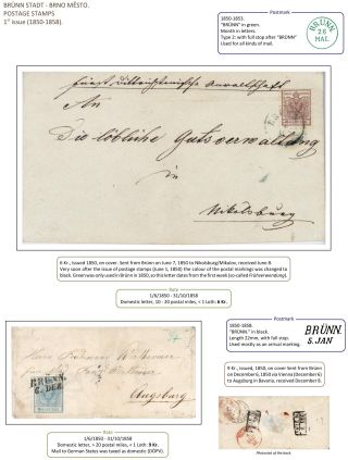 POŠTOVNÍ HISTORIE BRNA DO ROKU 1875 – list 51