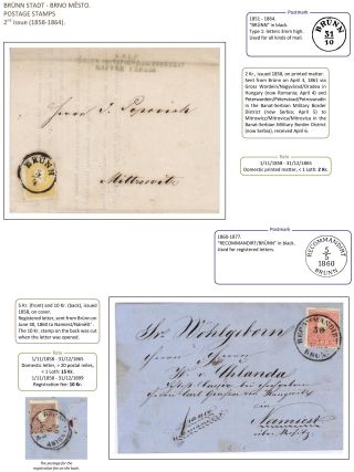 POŠTOVNÍ HISTORIE BRNA DO ROKU 1875 – list 63