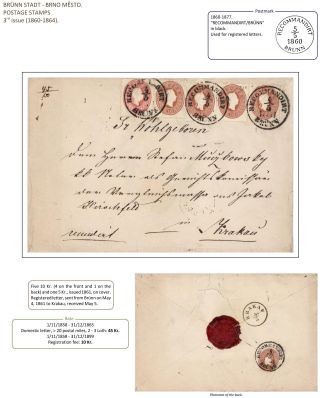 POŠTOVNÍ HISTORIE BRNA DO ROKU 1875 – list 65