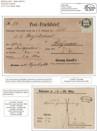 POŠTOVNÍ HISTORIE BRNA DO ROKU 1875 – list 67