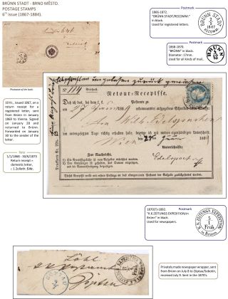 POŠTOVNÍ HISTORIE BRNA DO ROKU 1875 – list 73