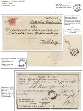 POŠTOVNÍ HISTORIE BRNA DO ROKU 1875 – list 85