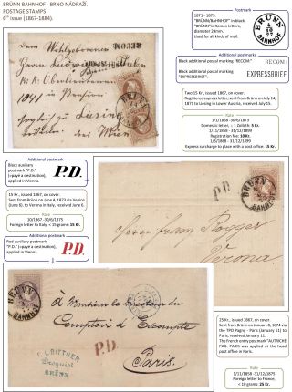 POŠTOVNÍ HISTORIE BRNA DO ROKU 1875 – list 93