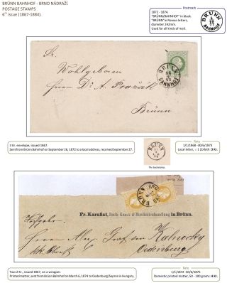 POŠTOVNÍ HISTORIE BRNA DO ROKU 1875 – list 94