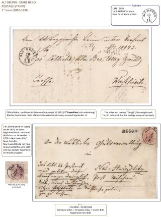 POŠTOVNÍ HISTORIE BRNA DO ROKU 1875 – list 96