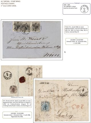 POŠTOVNÍ HISTORIE BRNA DO ROKU 1875 – list 97