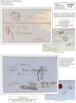 POŠTOVNÍ HISTORIE BRNA DO ROKU 1875 – list 116