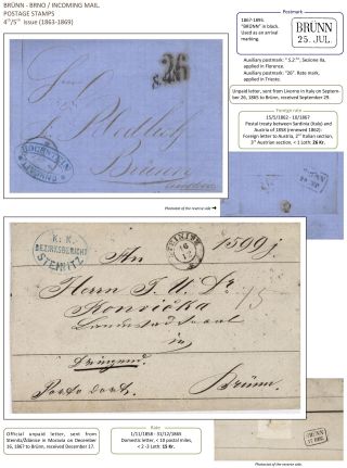 POŠTOVNÍ HISTORIE BRNA DO ROKU 1875 – list 119