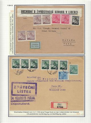MODERN CZECHOSLOVAKIA, HIGHLIGHTS OF THE STAMP ISSUES 1943-1983 – sheet 12