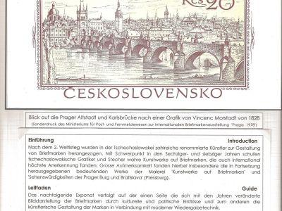 MODERNÍ ČESKOSLOVENSKO, ZAJÍMAVOSTI ZNÁMKOVÝCH VYDÁNÍ 1943-1983
