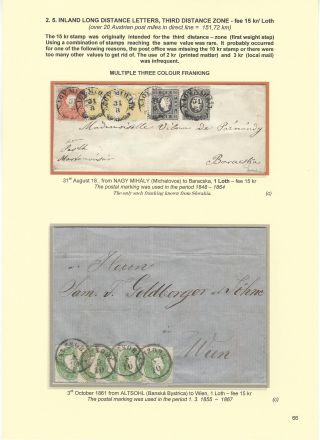POSTGESCHICHTE DER SLOWAKEI 1850-1875 – Blatt 66