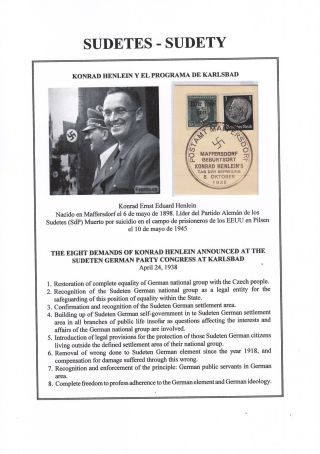 ROZPAD A REKONSTRUKCE REPUBLIKY ČESKOSLOVENSKÉ (1938-1946), ČÁST I – ROZPAD – list 6