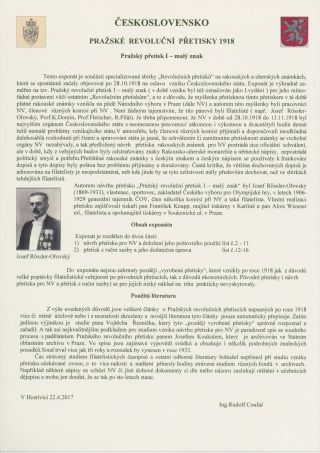 TSCHECHOSLOWAKEI - PRAGER REVOLUTIONÄRE ÜBERDRUCKE 1918 – Blatt 1