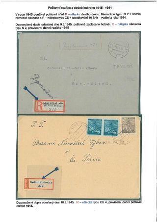 HISTORIE A RAZÍTKA POŠTOVNÍHO ÚŘADU DOLNÍ BLUDOVICE – list 16