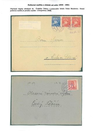 HISTORIE A RAZÍTKA POŠTOVNÍHO ÚŘADU DOLNÍ BLUDOVICE – list 17