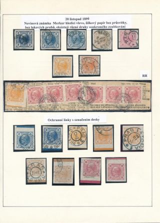 ÖSTERREICH: ZEITUNGSMARKEN 1899-1916 – Blatt 2