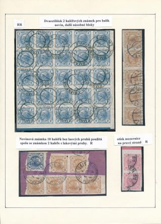 ÖSTERREICH: ZEITUNGSMARKEN 1899-1916 – Blatt 4