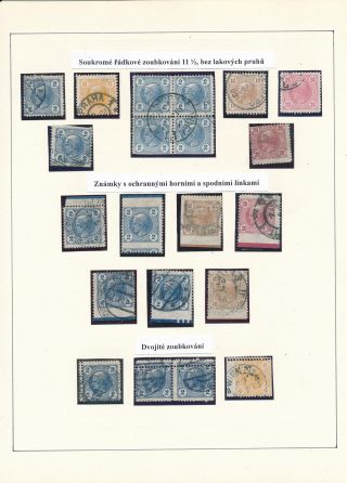ÖSTERREICH: ZEITUNGSMARKEN 1899-1916 – Blatt 8