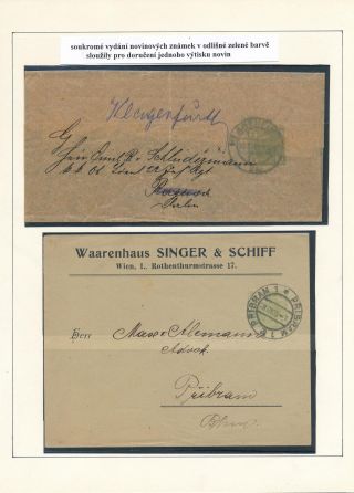 ÖSTERREICH: ZEITUNGSMARKEN 1899-1916 – Blatt 13