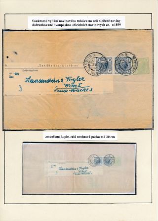 ÖSTERREICH: ZEITUNGSMARKEN 1899-1916 – Blatt 14