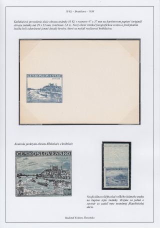 CZECHOSLOVAKIA 1918-39: 10 K BRATISLAVA – sheet 15