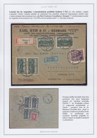 TSCHECHOSLOWAKEI 1918-39: 4 und 5 K HOHE TATRA – Blatt 11